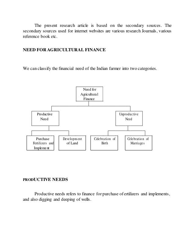 Agriculture Finance agriculture-finance