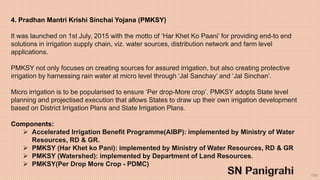 159
5. Paramparagat Krishi Vikas Yojana (PKVY)
It is implemented with a view to promote organic farming in the country. To...