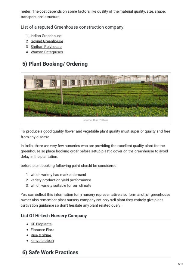 Greenhouse farming in india beginner guide