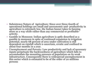 Agriculture and Income | PPTX