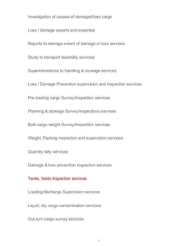 surveyors report template