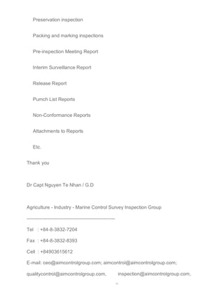 LOADING SUPERVISION | PDF