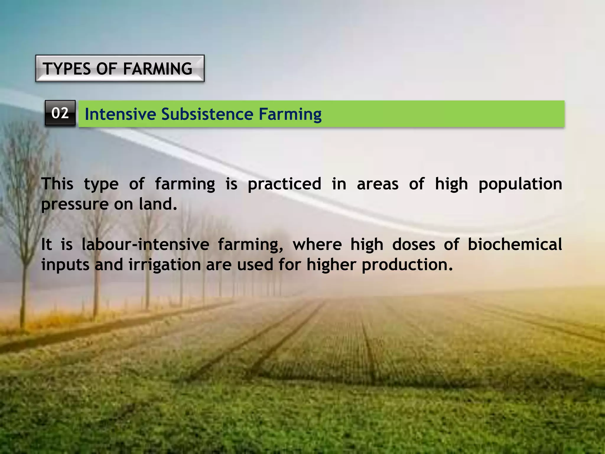 Agriculture in india ppt | PPTX