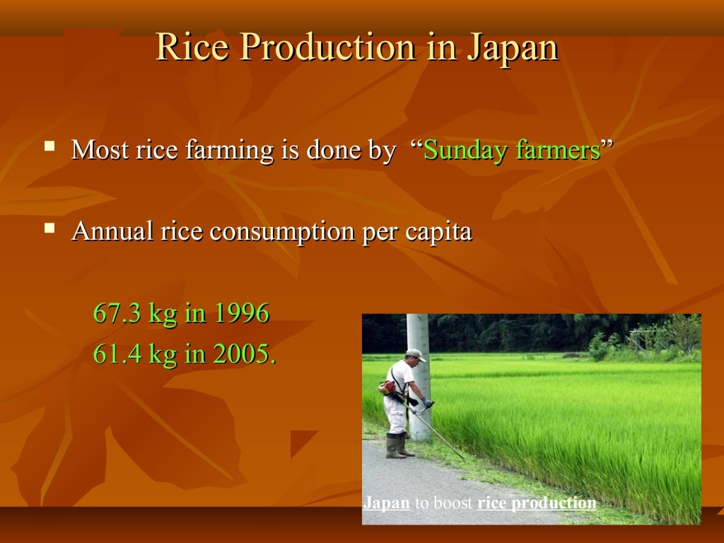 Agriculture in japan