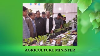 AGRICULTURE MINISTER
 