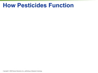 Agriculture & pesticides