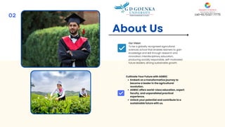 Top ICAR Agriculture College Admissions Placement with AGBSC PPT