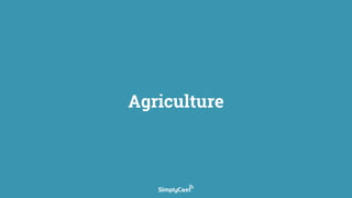 Agriculture
 