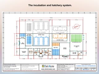 The incubation and hatchery system.
 