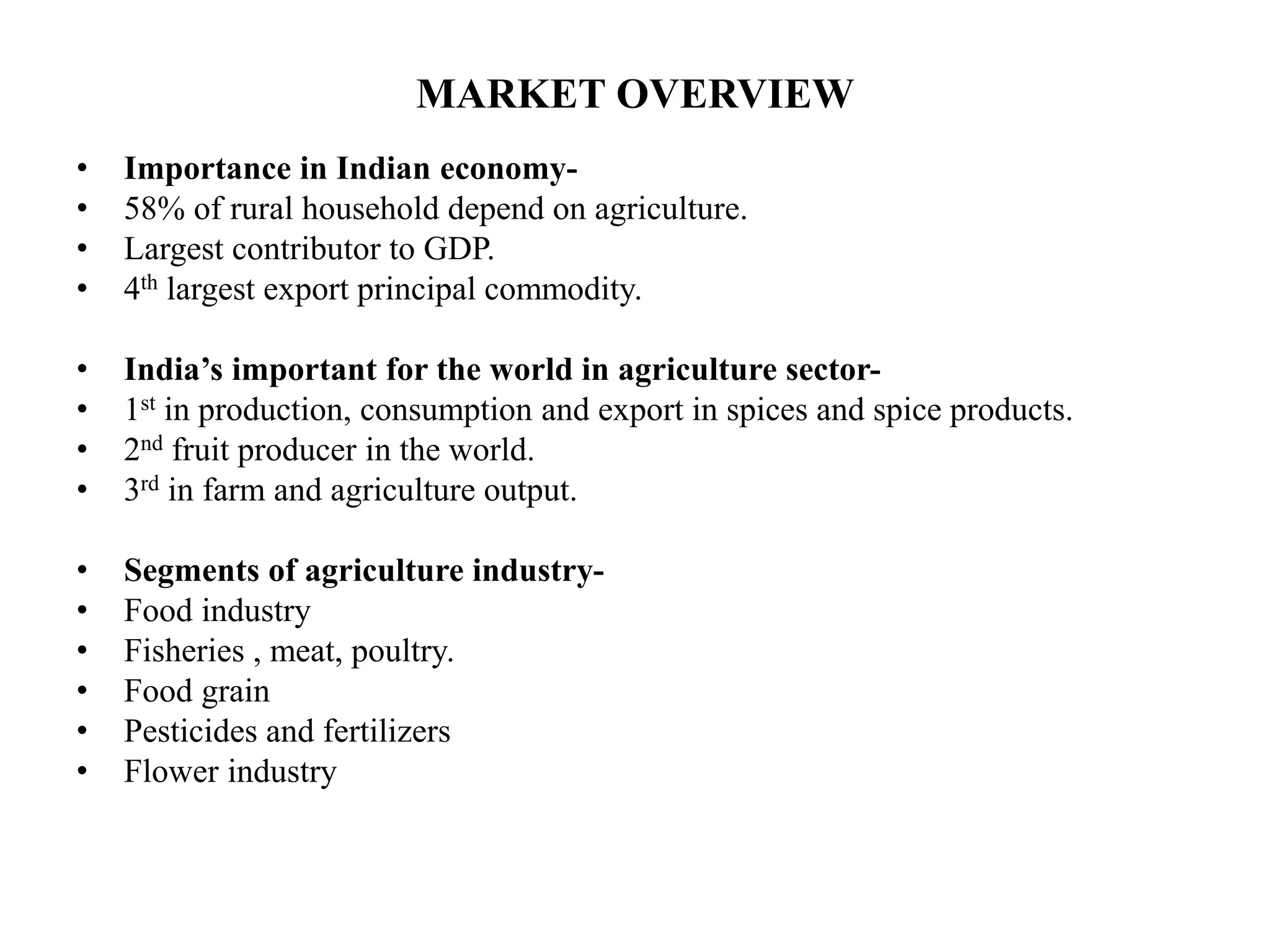Agriculture sector in India by Sangram Pisat | PPTX