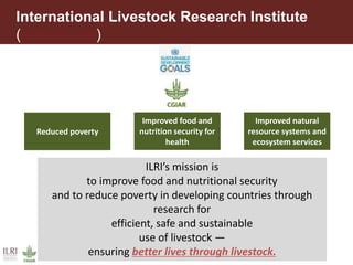 Health and Agri-food systems: Ensuring safe and fair foods for everyone