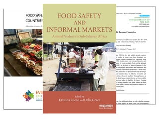 Food safety in low and middle income countries