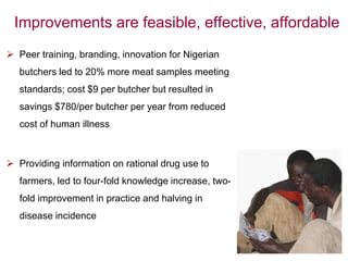 Food safety in low and middle income countries