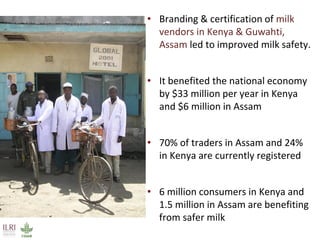 Food safety in low and middle income countries