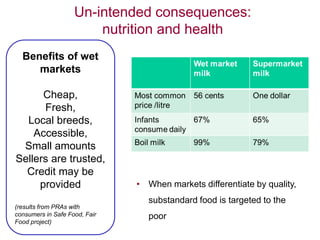 Food safety in low and middle income countries
