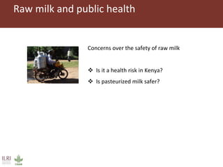 Improving markets to protect food access: an intervention in informal dairy markets in Kenya