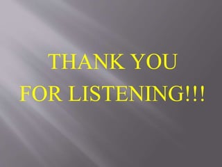 THANK YOU
FOR LISTENING!!!
 