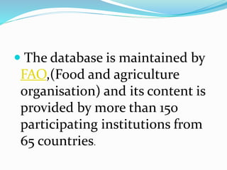 Agris (agricultural information system) | PPTX