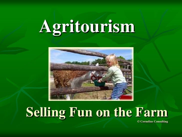 Agritourism