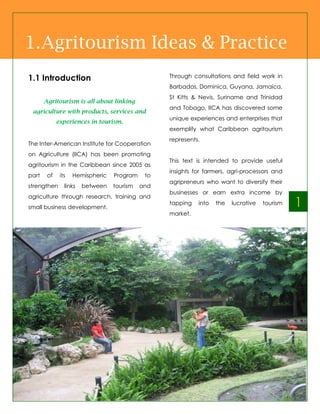 Agritourism Development in the Caribbean | PDF
