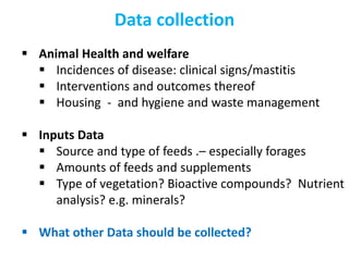 Tanzania dairy genetics: Matching dairy genetics to smallholder farmers’ input systems 
