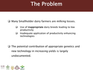 Tanzania Dairy Genetics highlights report 