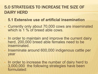 Dairy germplasm development and delivery in Africa: The Tanzania case
