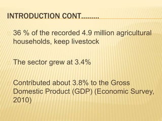 Dairy germplasm development and delivery in Africa: The Tanzania case