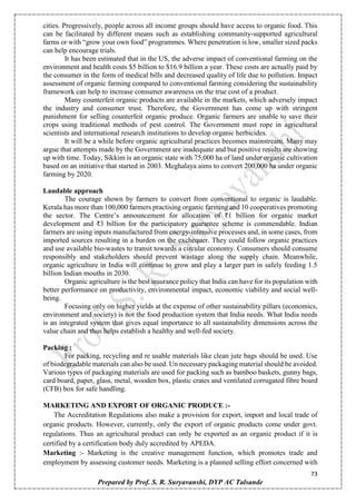 Principles of Organic Farming theory notes (AGRO-248) | PDF