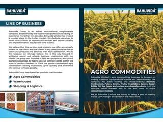 Agro Commodities | bahuvida.com