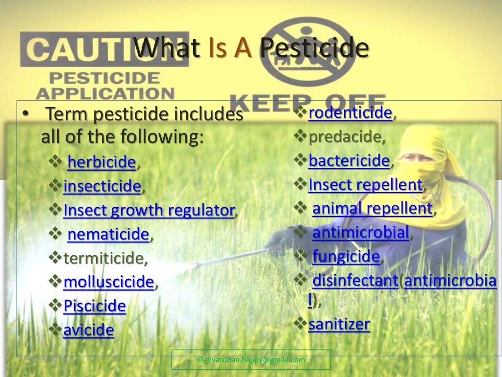 Pesticide Pollution