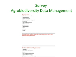 Agrobiodiversity  feb 2014-hanoi