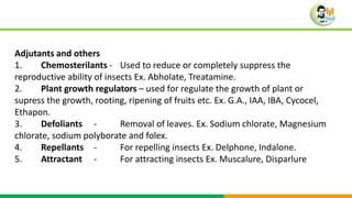 agricultaraly important agrochemicals.ppt