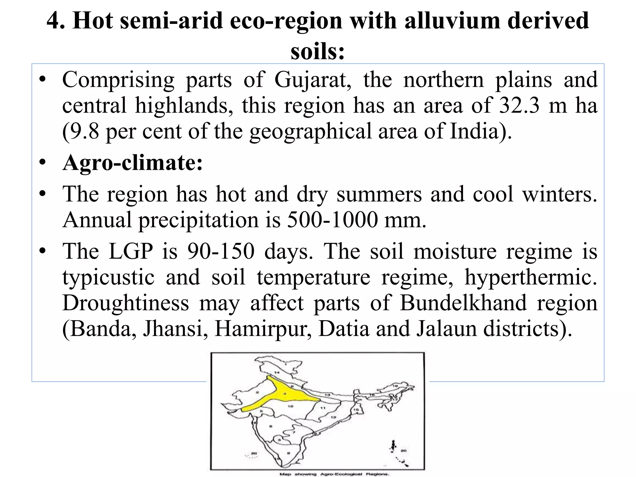 Agro ecological region and sub rgions of India | PPTX