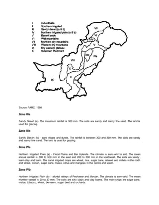 Agro ecological zones In Pakistan By Allah Dad Khan | DOCX
