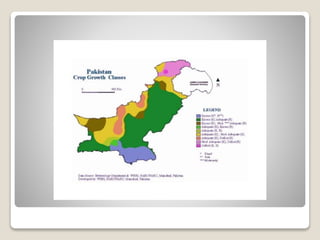 Agro ecological zones of pakistan By Mr Allah Dad Khan Visiting ...