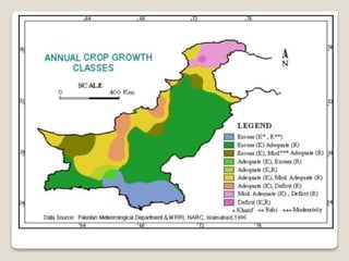 Agro ecological zones of pakistan By Mr Allah Dad Khan Visiting ...