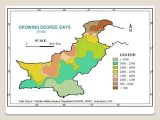 Agro ecological zones of pakistan By Mr Allah Dad Khan Visiting ...