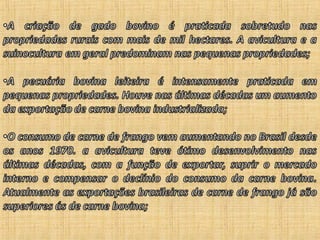 Agroeconomia no brasil