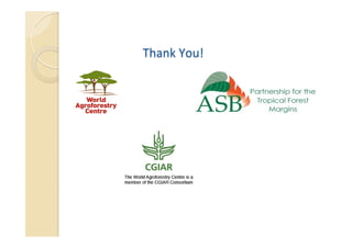 Agroforestry and redd+ in Africa: potentials, challenges and the way forward