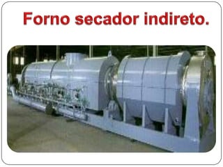 Secador rotativo.