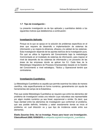 Agroindustrial tuman proyecto 2010