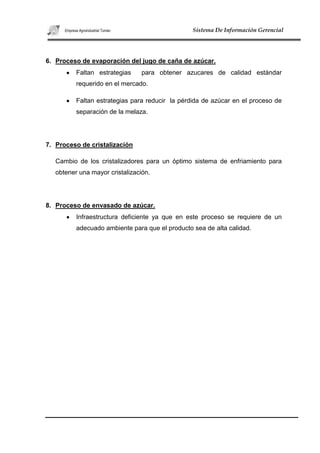 Agroindustrial tuman proyecto 2010