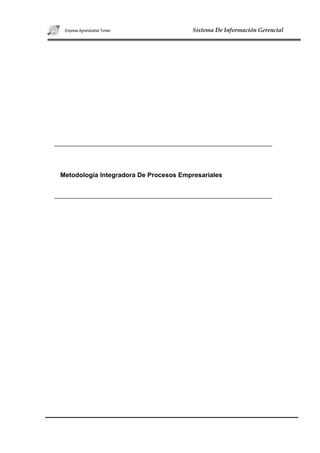 Agroindustrial tuman proyecto 2010