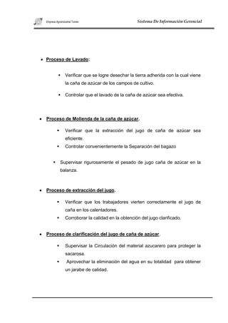 Agroindustrial tuman proyecto 2010