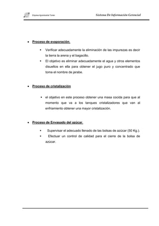 Agroindustrial tuman proyecto 2010