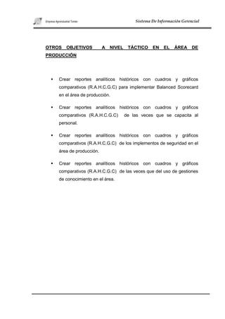 Agroindustrial tuman proyecto 2010