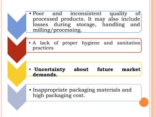 Agroindustries prospects and challenges | PPTX