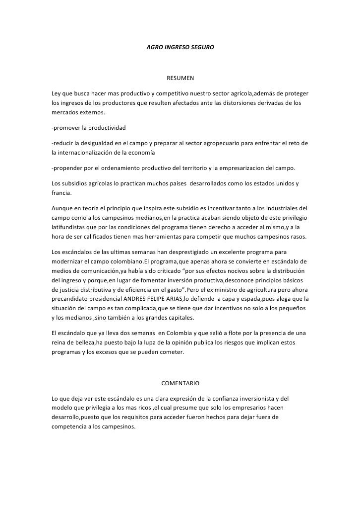 Agro Ingreso Seguro