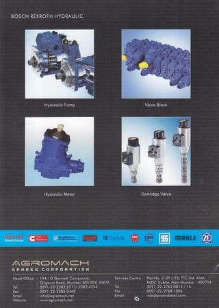 Agromach Spares, Mumbai, Industrial Spare Parts